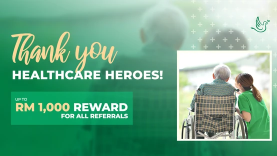 Thank you, Healthcare Heroes: Here’s RM1,000 just for you!
